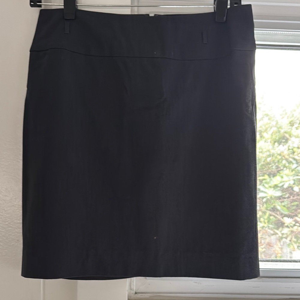 Liz Claiborne career Classic charcoal, gray Women's Skirt
